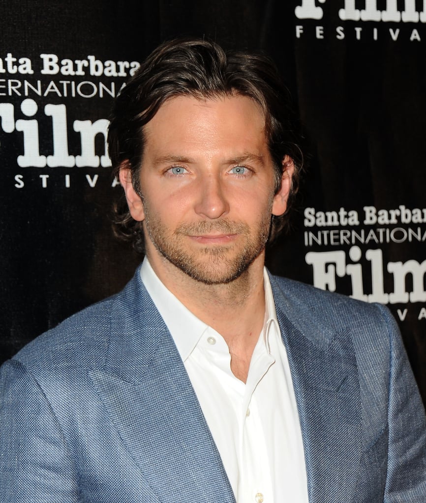 Bradley's electric peepers looked perfect with his blue suit at the Santa Barbara International Film Festival in December 2012.