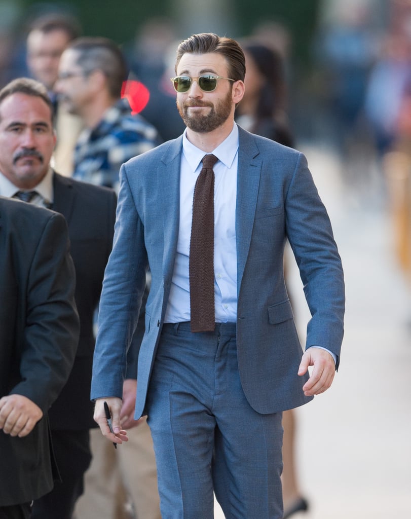 Chris Evans Out in LA April 2016