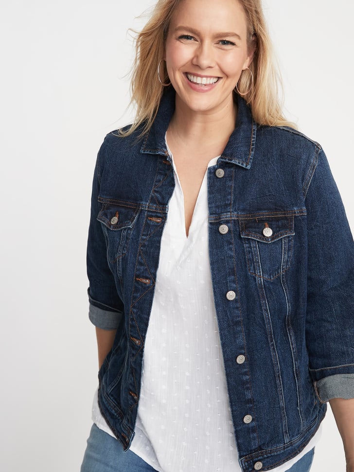 Old Navy Classic Plus Size Jean Jacket Best Coats And Jackets For Women From Old Navy 