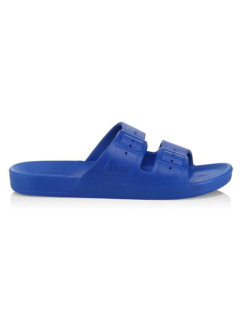Colorful Slides: Freedom Moses Two-Strap Slides