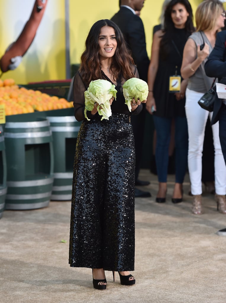 Salma Hayek at the Sausage Party Premiere August 2016