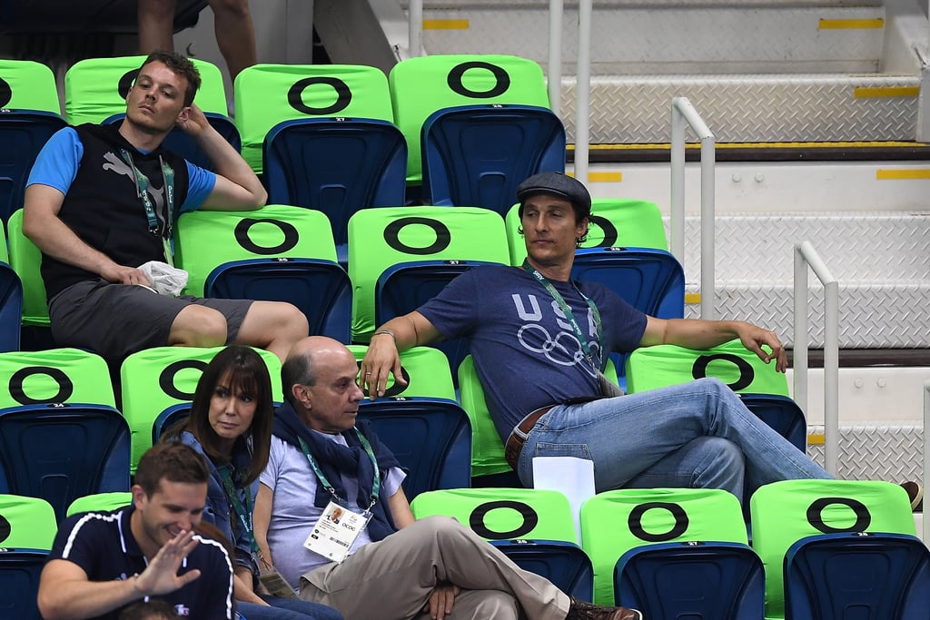 Matthew McConaughey: Unofficial mascot of the 2016 Summer Olympics.