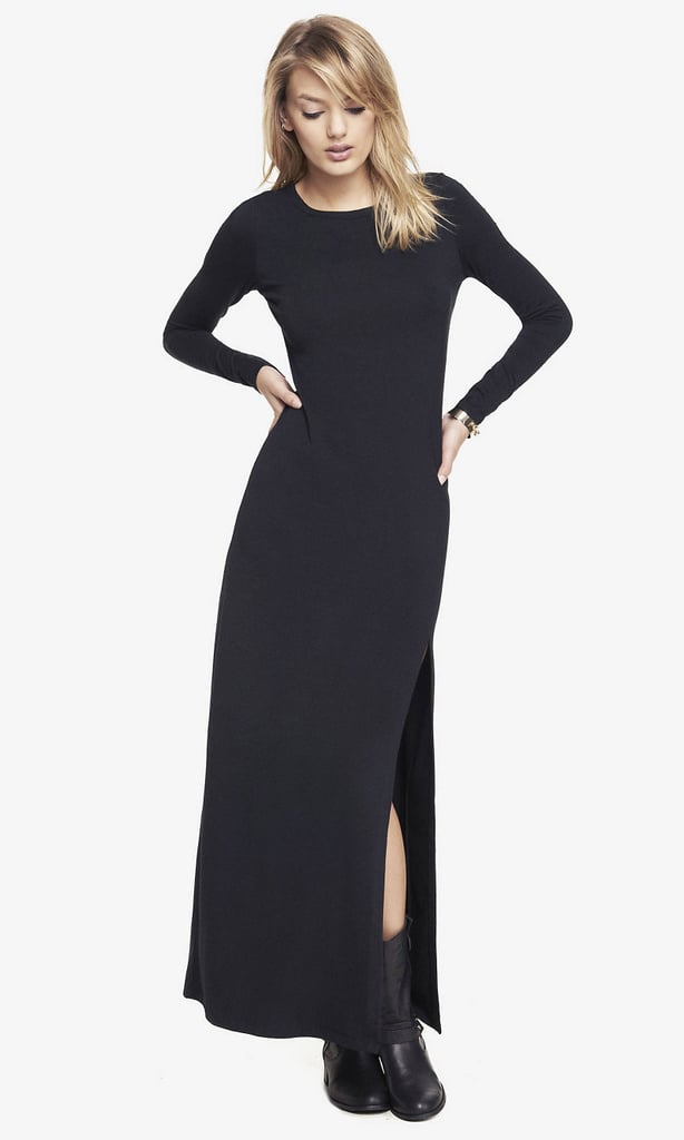 Express Slit Front Maxi Dress