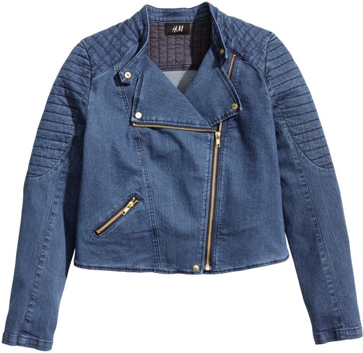 H&M Denim Moto Jacket