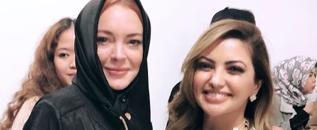 Lindsay Lohan London Modest Fashion Week