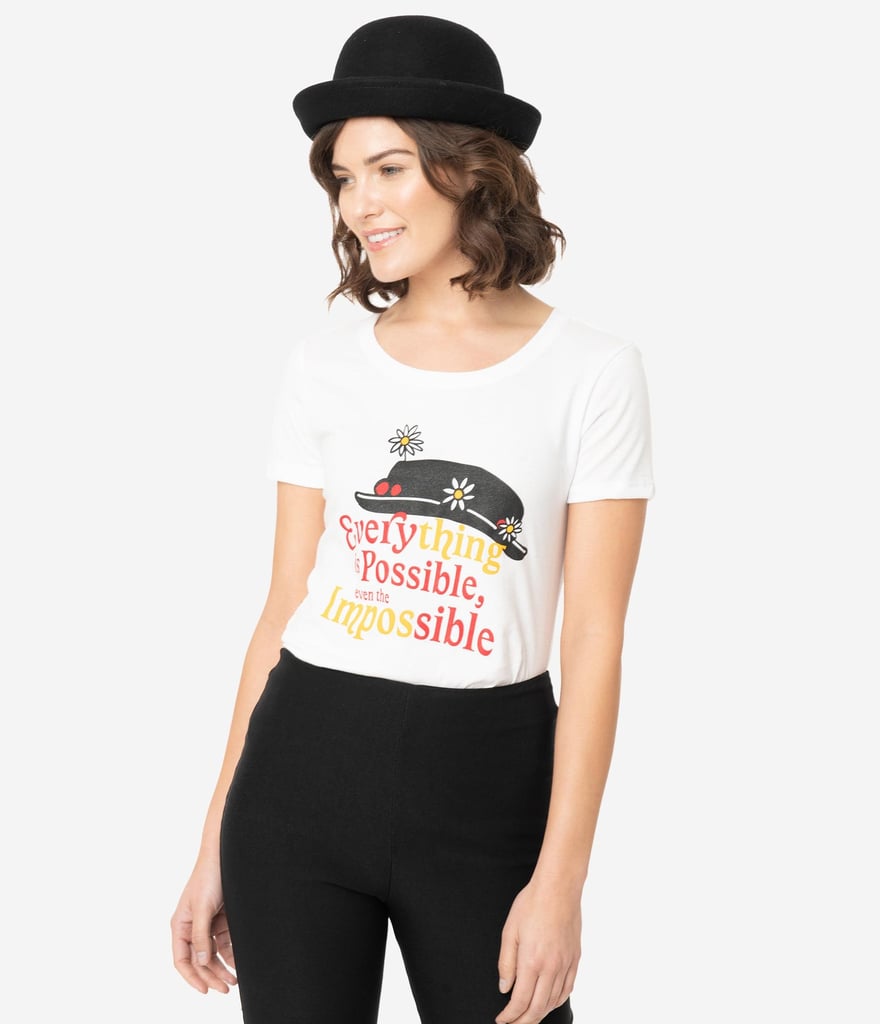 Unique Vintage Everything Is Possible Fitted Tee
