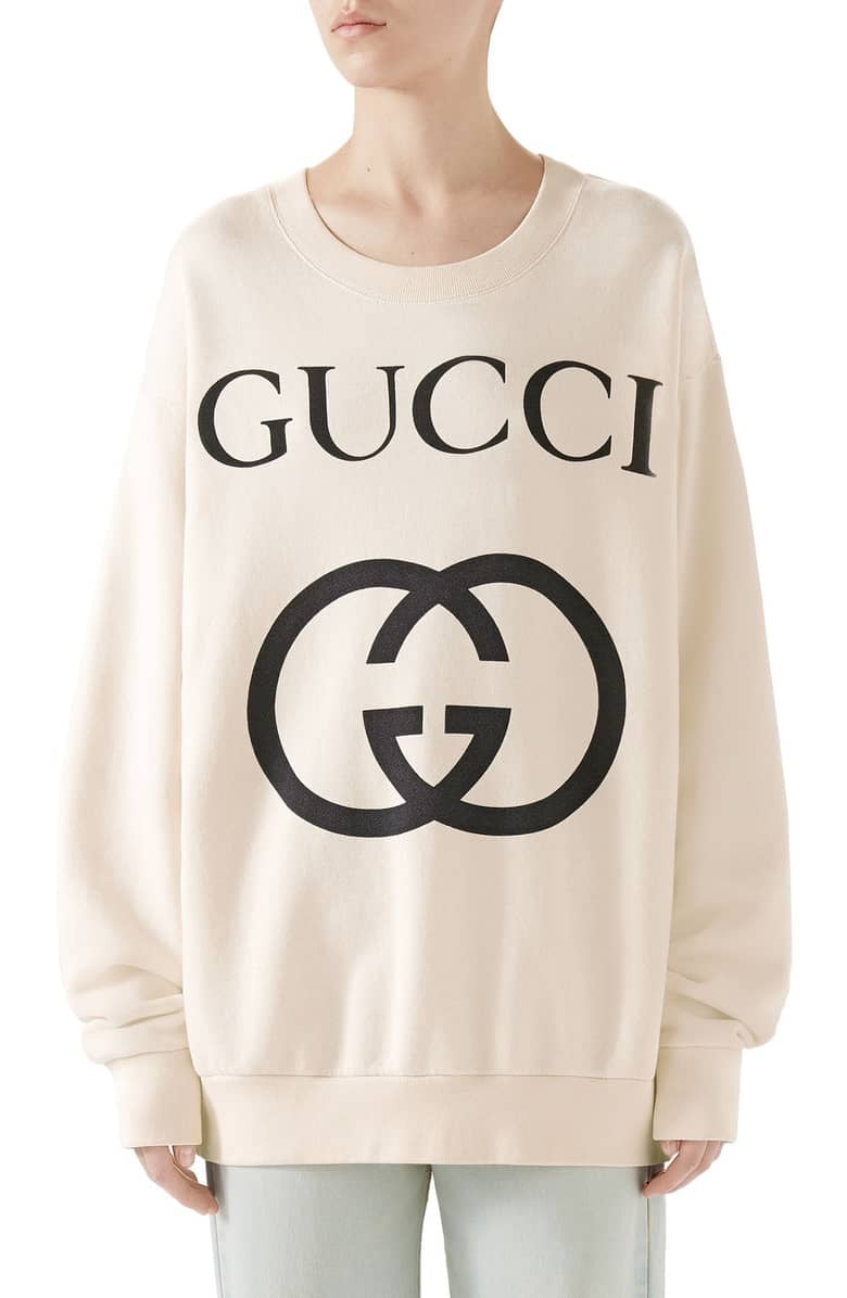 Gucci Logo Sweatshirt 2019 Is The Year Of Sweatshirts And These