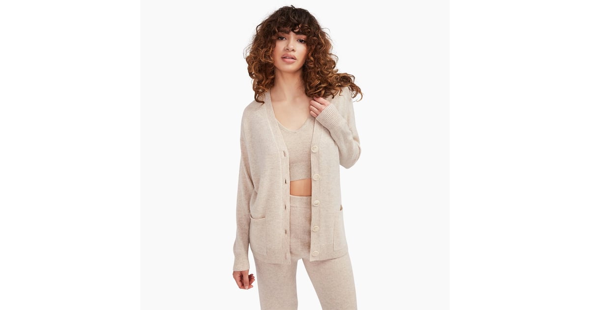 Naadam Cashmere Cropped Tank Top and 