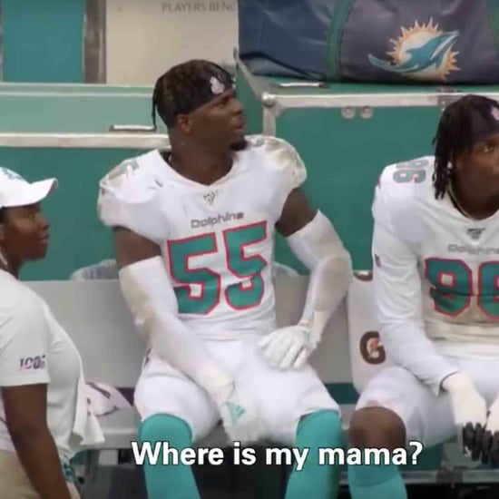 Miami Dolphins Player Looking For His Mom at a Game | Video