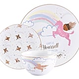 Asda unicorn dinner set Clearance