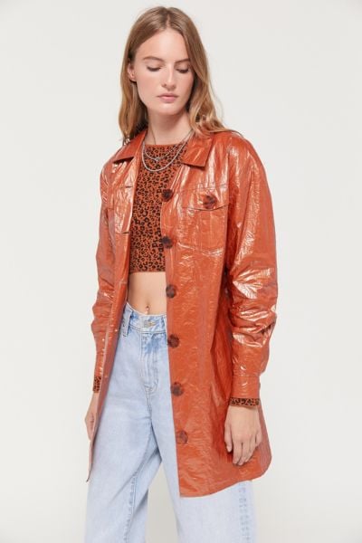 The East Order Claire Crinkle Trench Coat