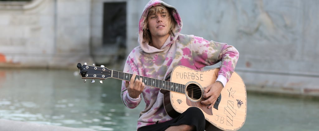 Watch Justin Bieber Serenade Hailey Baldwin With Love Songs in Front of Buckingham Palace