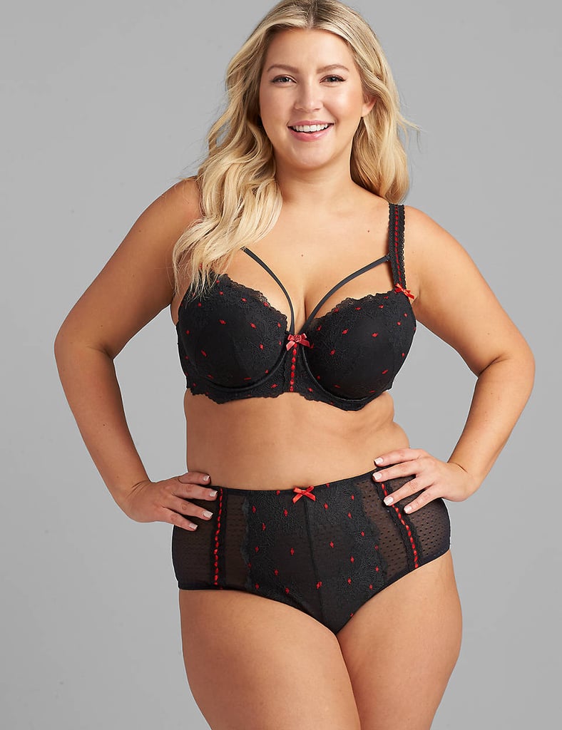 CaciqueIcon Scalloped Lace & Ribbon Boost Balconette