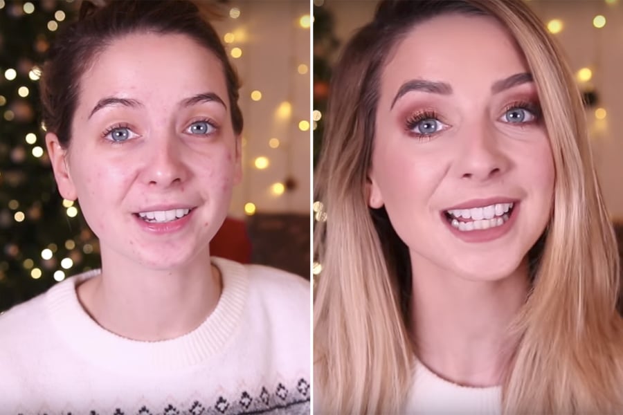 Zoella | See 15 of Your Favorite Beauty Influencers Without Drop Makeup | Beauty Photo 6