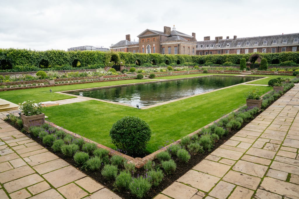 The Sunken Garden at Kensington Palace in London