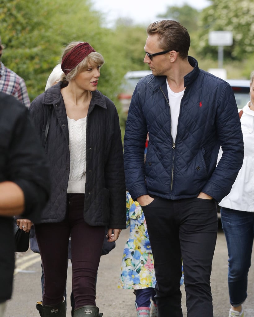 Taylor Swift and Tom Hiddleston With His Mom in the UK