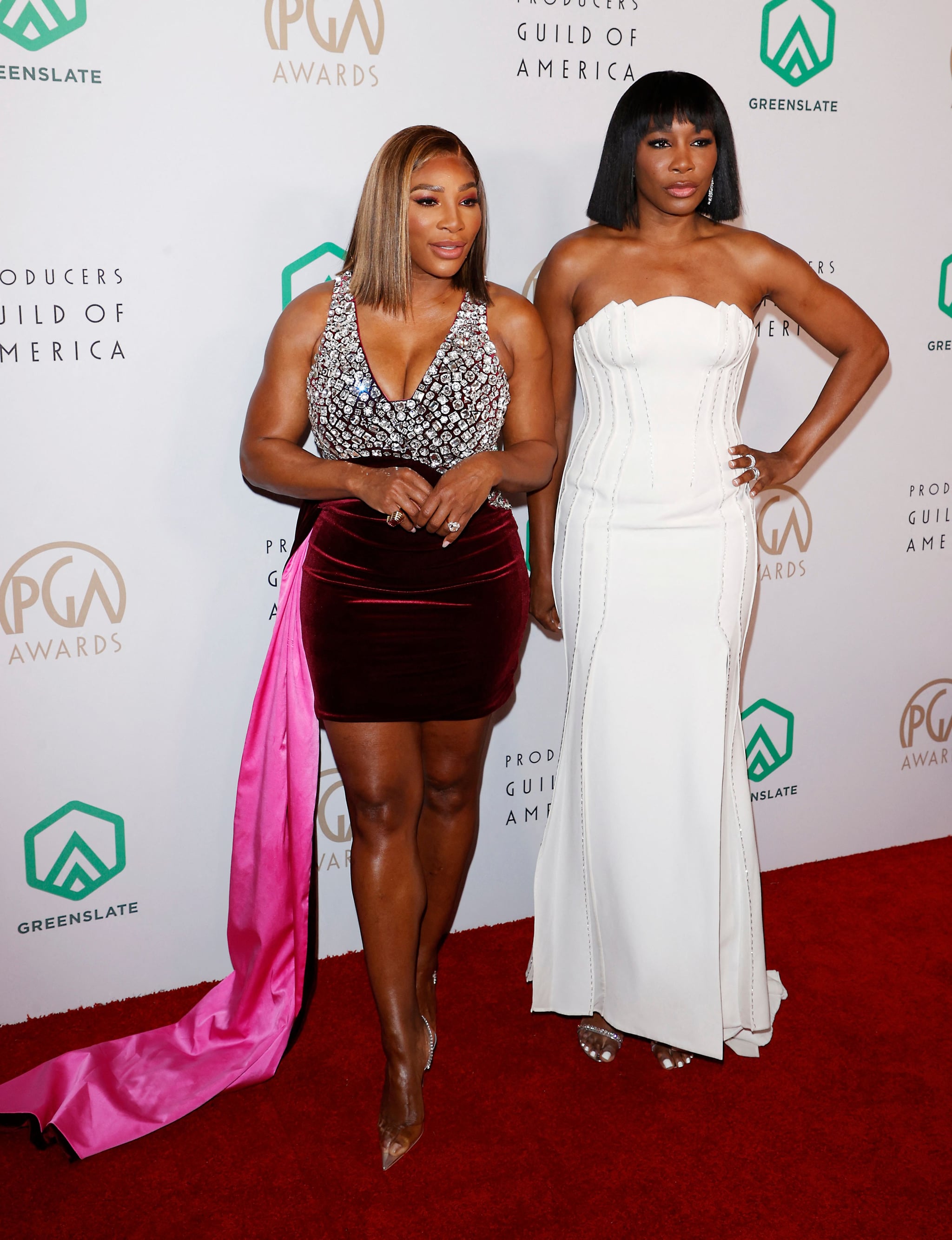Serena williams cheap red carpet dress
