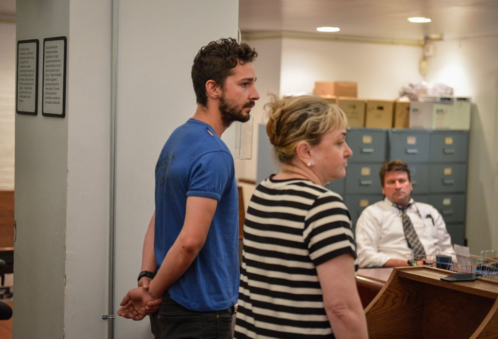 Shia LaBeouf After NYC Arrest 2014