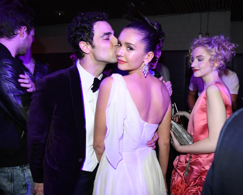 Zac Posen and Nina Dobrev