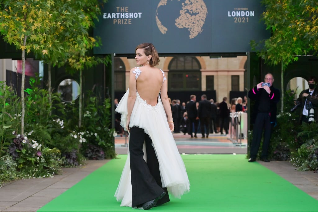 Emma Watson Wears Harris Reed to the Earthshot Prize Awards