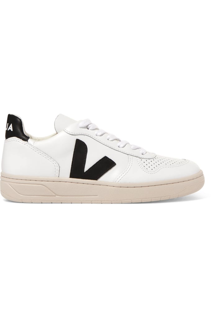 Veja V-10 Leather Sneakers