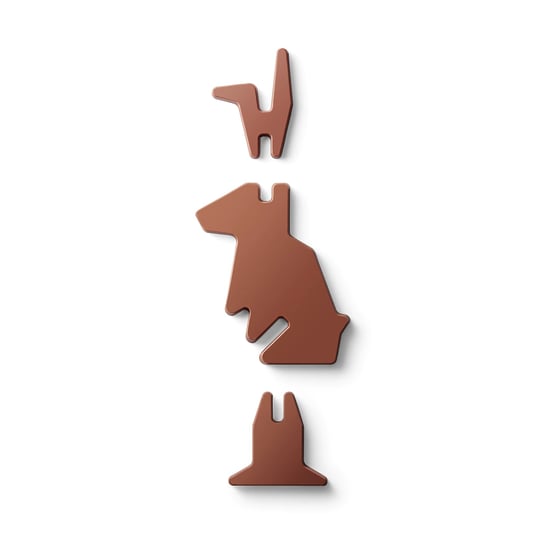 Ikea Varkansla Flat-Packed Milk Chocolate Bunny For Easter