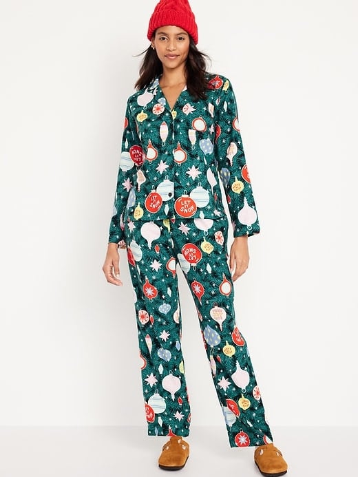 Old Navy Matching Flannel Pajama Set for Women