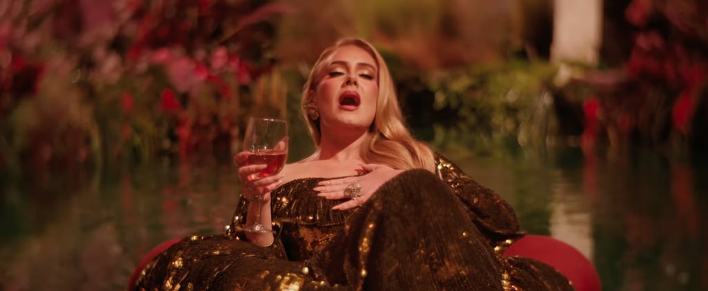 Adele Floats Along a River With a Glass of Rosé in the Dreamy "I Drink Wine" Video