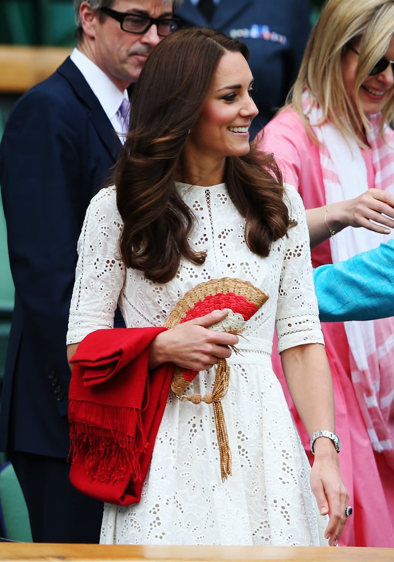 Kate Middleton at Wimbledon in 2014