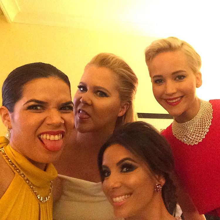 Latin Celebrity Instagrams at Golden Globes 2016