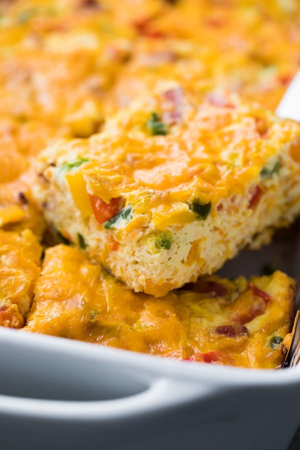 Overnight Breakfast Casserole With Bacon and Sweet Potato