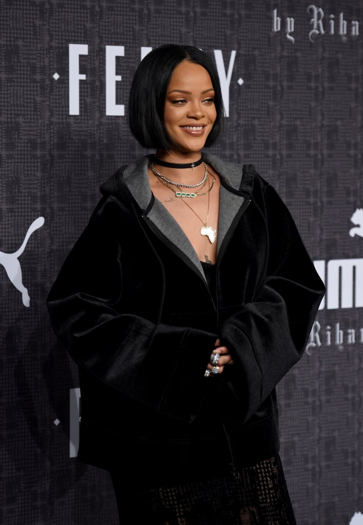 Rihanna at Fenty x Puma Fashion Show February 2016