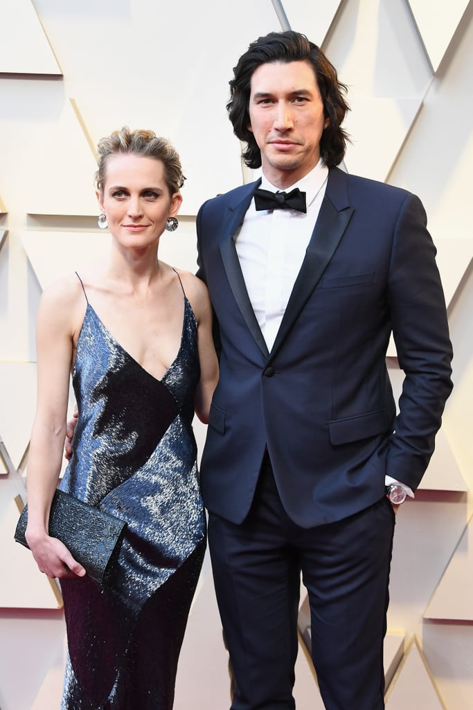 Joanne Tucker and Adam Driver at the 2019 Oscars