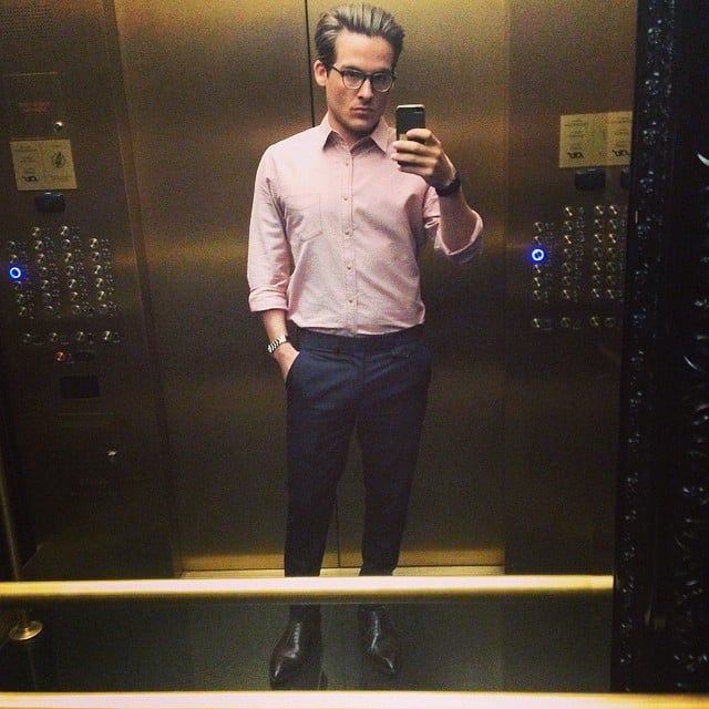 When he wasn't afraid to wear pink and you envisioned him as your valentine.