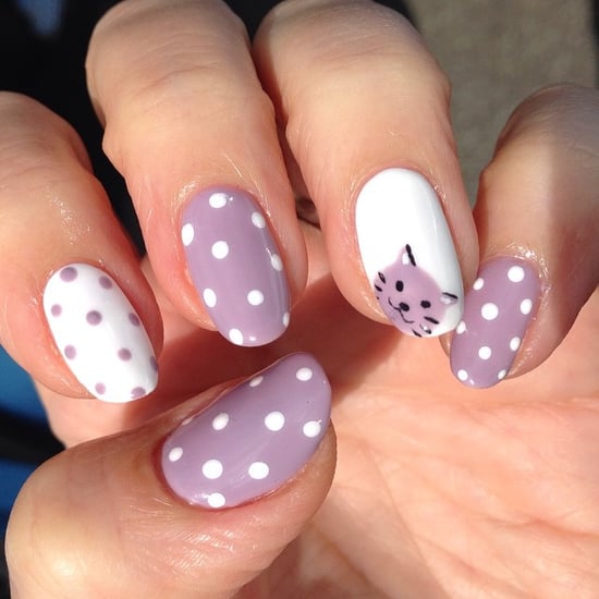 Cat Nail Art