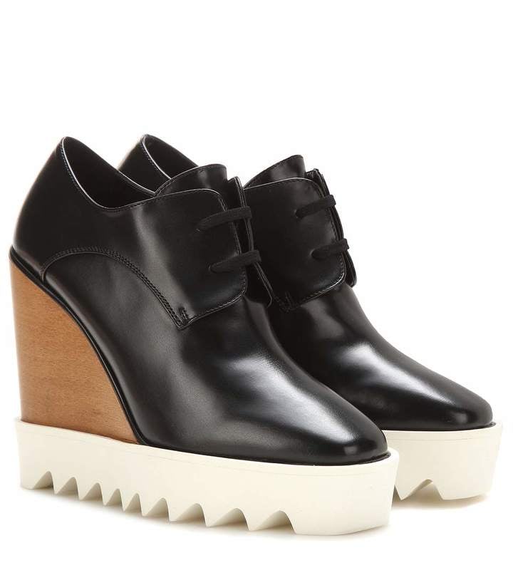 Stella McCartney Platform derby shoes ($995) | Kendall Jenner Wearing ...