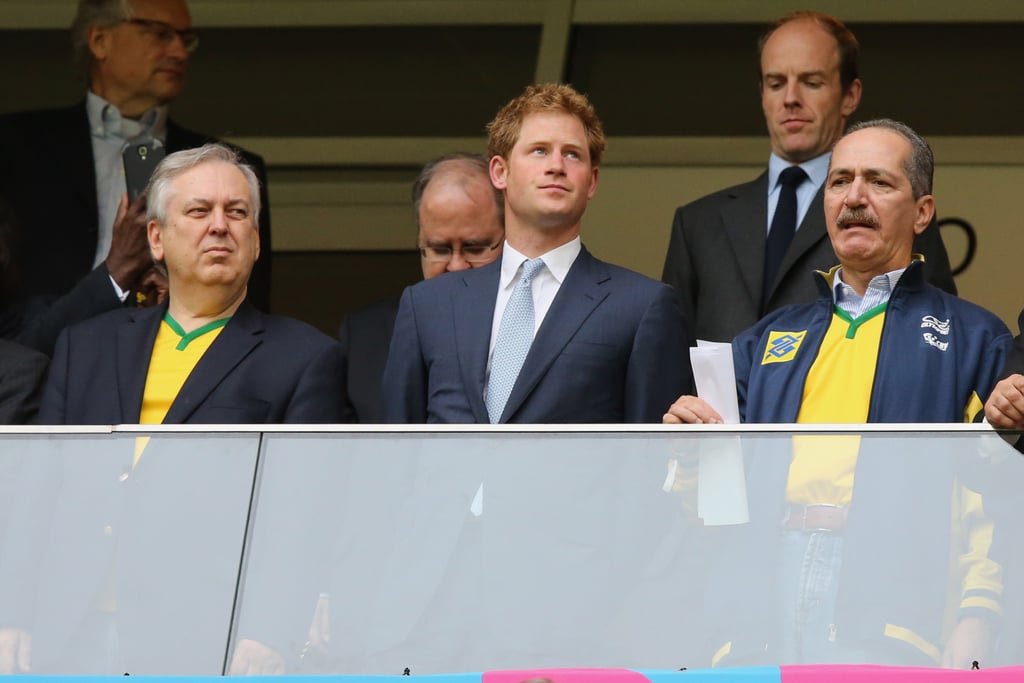 Prince Harry at the World Cup in Brazil