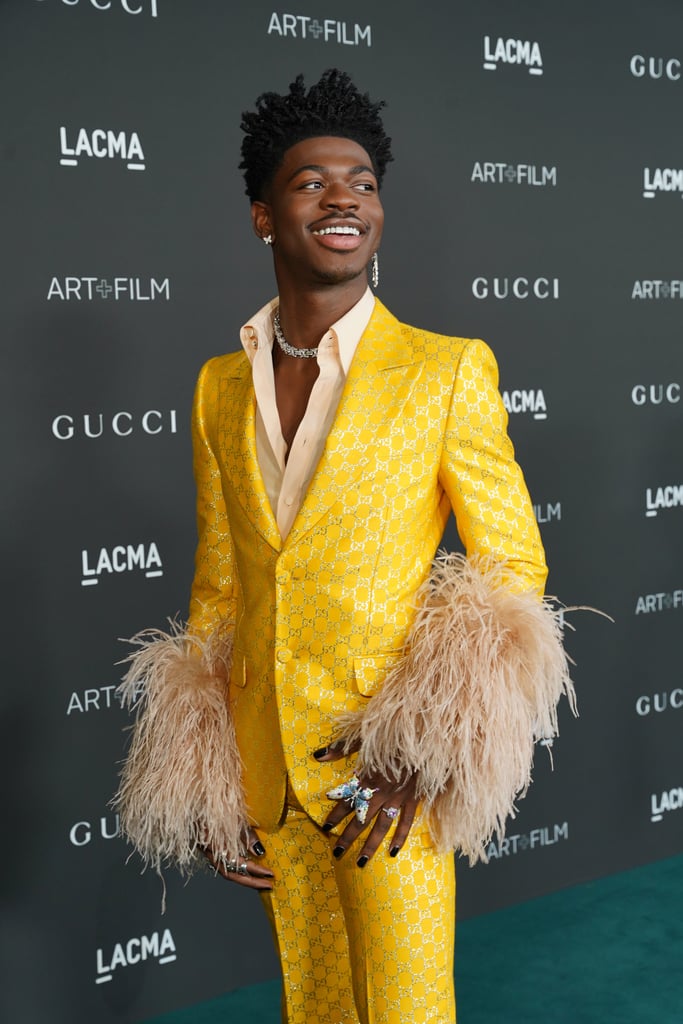 Lil Nas X's Yellow Suit at the LACMA Art + Film Gala