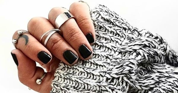 Black Nail Polish Tips | POPSUGAR Beauty