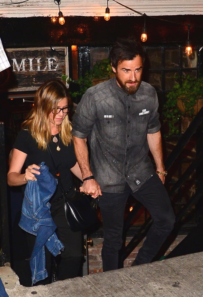 She Also Accessorized With Layered Necklaces and a Pair of Glasses