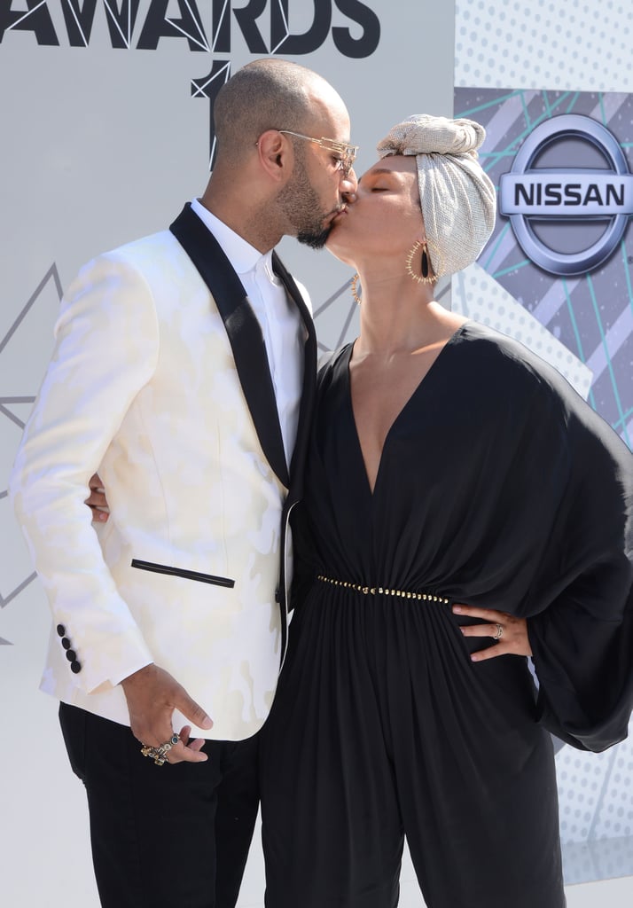 Pictured: Swizz Beatz and Alicia Keys