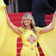 Heidi Klum's Cannes Dress Has Side, Chest, and Stomach Cutouts