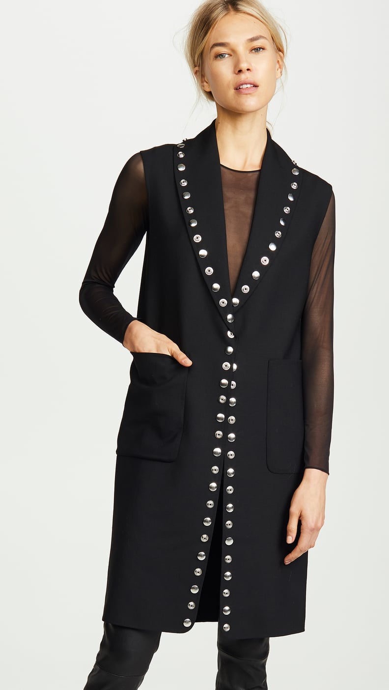 Alexander Wang Shawl Collar Vest