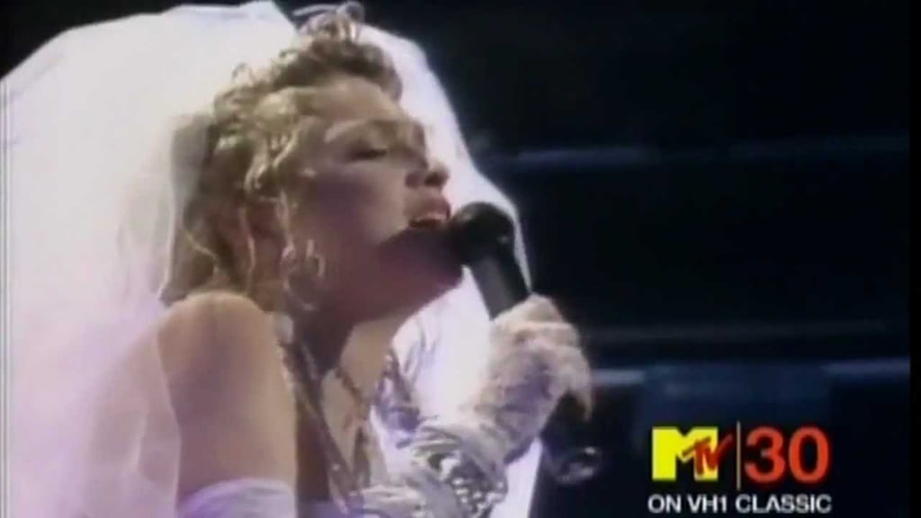 Madonna's Famous "Like a Virgin" Performance