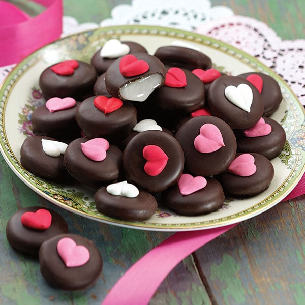 Bissinger's Chocolate-Mint Hearts