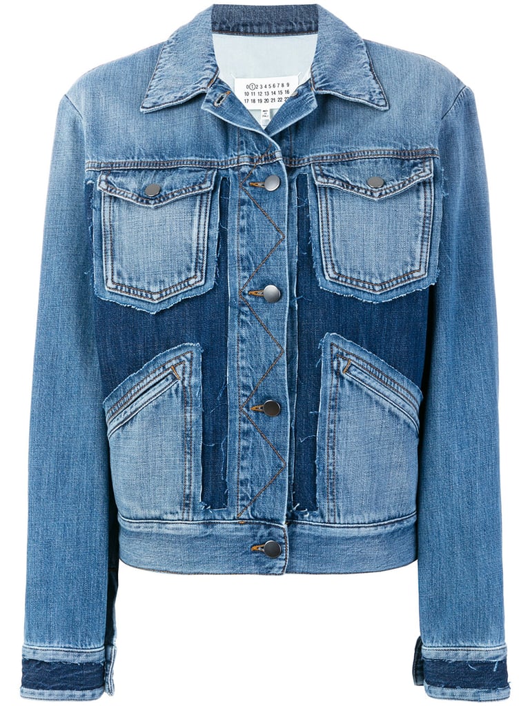 Maison Margiela Deconstructed Denim Jacket | Michelle Obama Double ...