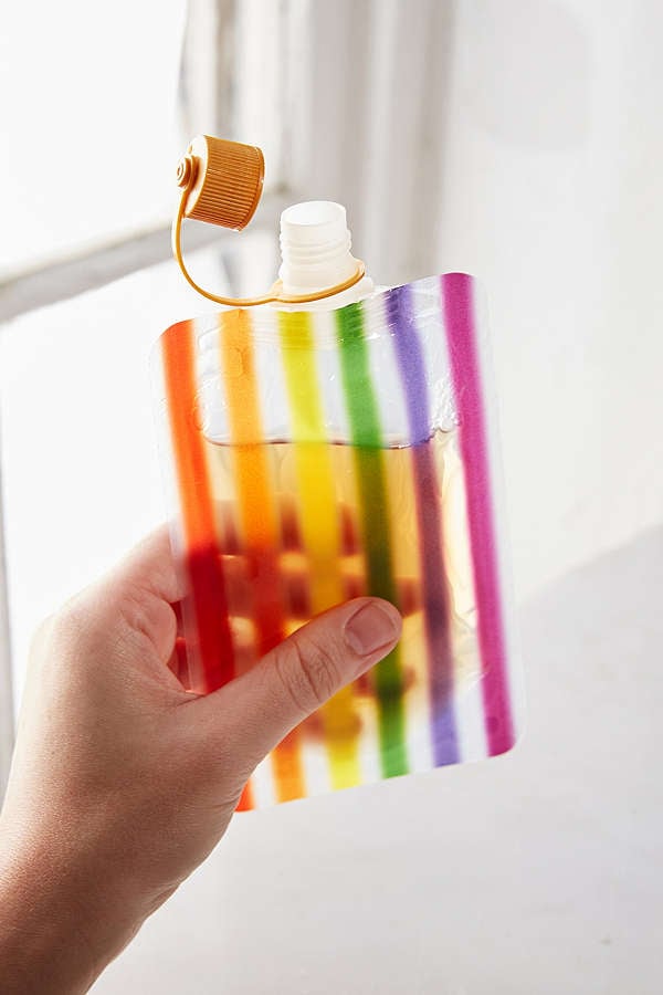 Rainbow Disposable Flask