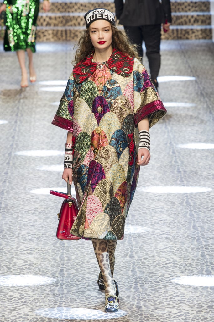 Dolce Gabbana Autumn 2017 Collection Popsugar Fashion Uk Photo 15