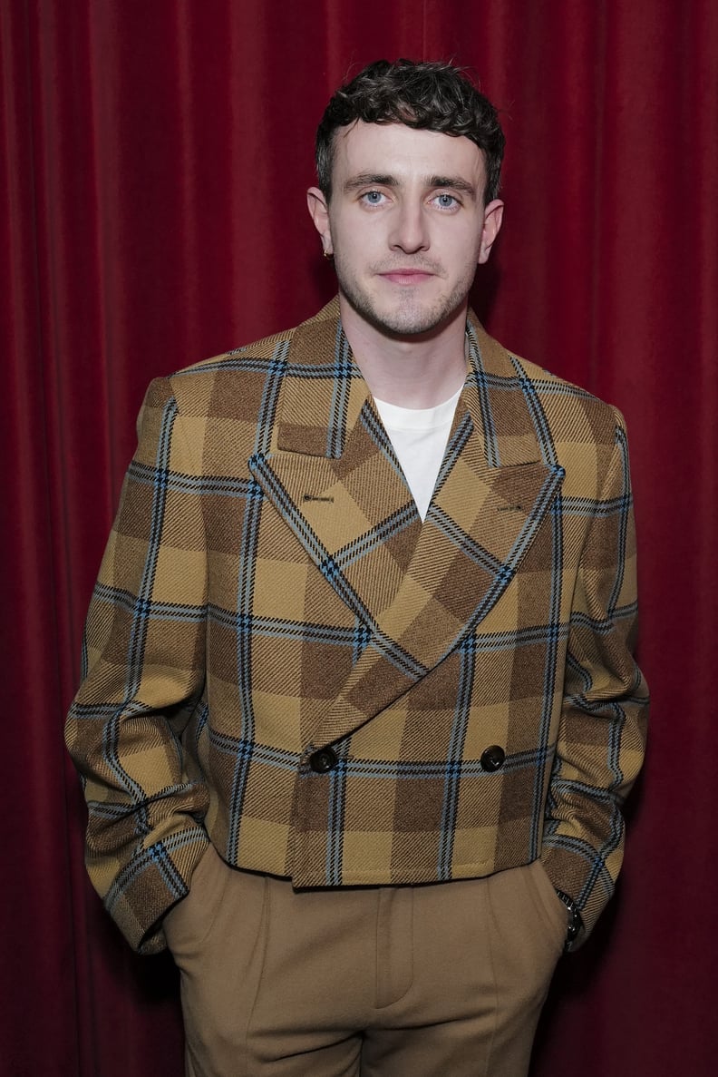 LONDON, ENGLAND - NOVEMBER 15: Paul Mescal attends the exclusive Aftersun screening, Q&A with director and cast, and after party presented by MUBI and Gucci at Curzon Soho on November 15, 2022 in London, England. (Photo by Darren Gerrish/Getty Images)