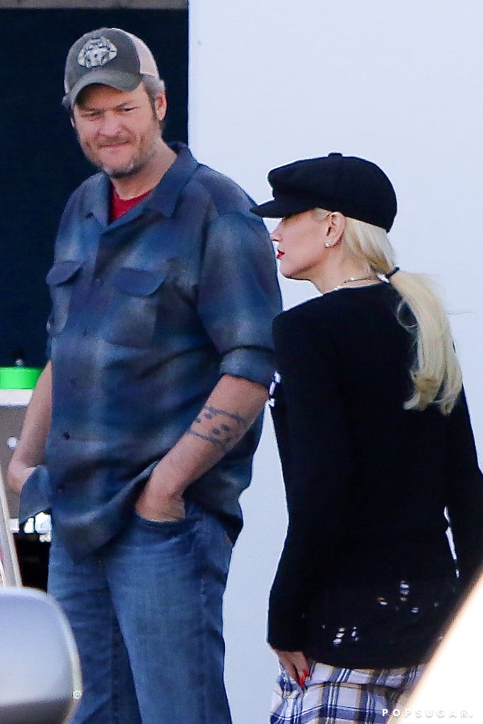 Gwen Stefani and Blake Shelton Out in LA February 2016